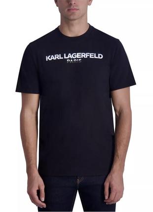 Мужская футболка karl lagerfeld. размер l. новая. оригинал.