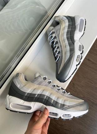 Nike air max 95 grey white