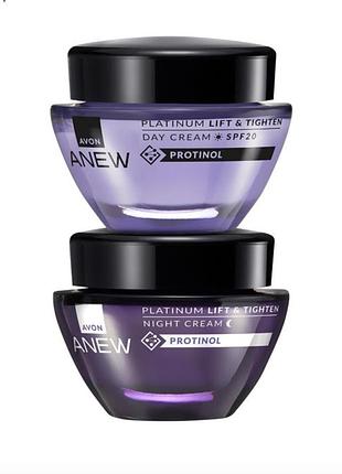 Набор кремов для лица "лифтинг" avon anew