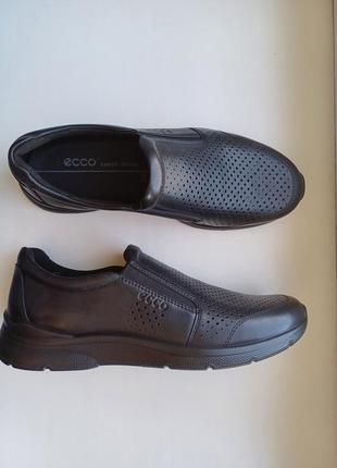 Сліпони шкіряні ecco irving 51164401001 розмір 40 оригінал