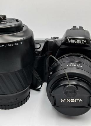 Minolta maxxum 450si panorama з оптикою minolta 35-70 та 70-210.