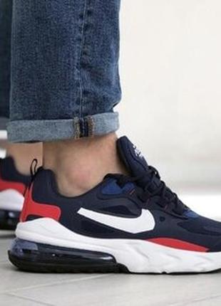 Повітропроникні чоловічі кросівки nike air max 270 react