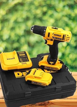 Шуруповерт аккумуляторный dewalt (24v5a)