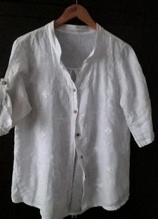 Блуза льон р.50 італія