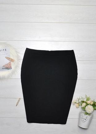 Красива чорна плотна юбка next tailoring 12 розмір.
