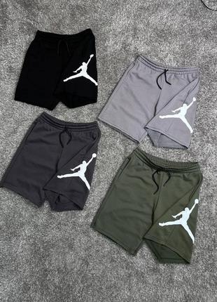 Jordan котоновые  big logo шорты
