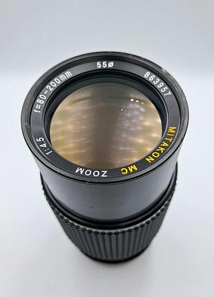 Mc matikon zoom 80-200/4.5 pentax k