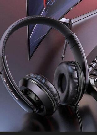 Игровые проводные наушники borofone bo102 amusement