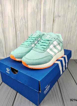 Adidas iniki turquoise orange