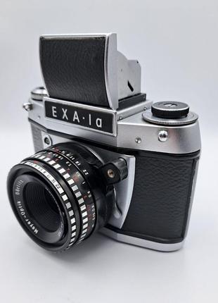 Плівкова камера exakta exa 1a+ meyer-optik domiplan 50/2.8 еха