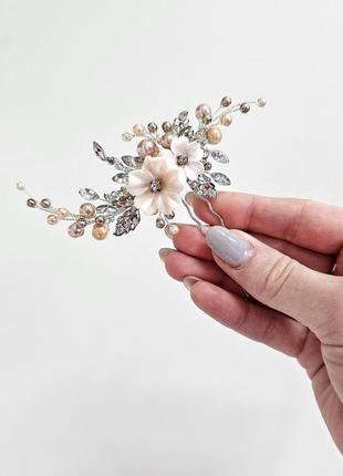 Заколка для прически, украшение в прическу, украшение для волос
