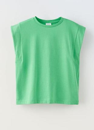 Футболка zara оверсайз для девочки