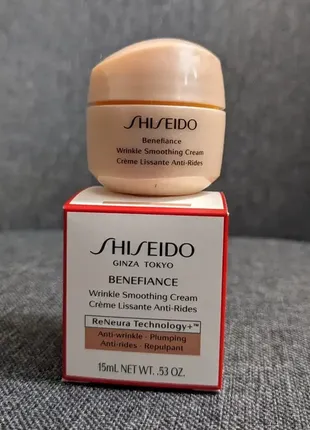 Shiseido benefiance дневной и ночной крем 15ml