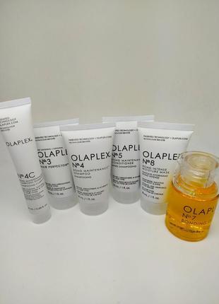 Набір бестселерів для волосся olaplex no8 hair protector no. 3 no.4c bond maintenance shampoo no. 4 co