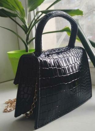 Чорна,маленька сумка 3