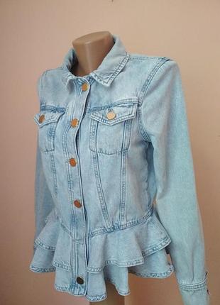 Джинсова куртка 36-й розмір.