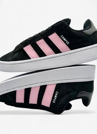 Кроссовки adidas campus 00s black true pink