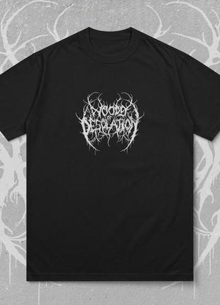 Woods of desolation футболка, woods of desolation мерч, dsbm