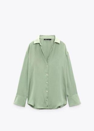 Блуза - рубашка zara, s