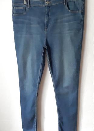 Стрейчевые брюки скошенные f&amp;f (размер 22)
