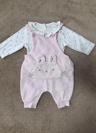 Набір комбінезон боді на новонароджених