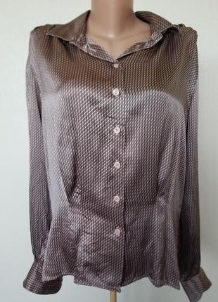 Шелковая винтажная блуза