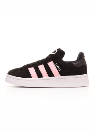 Кросівки жіночі adidas campus black pink