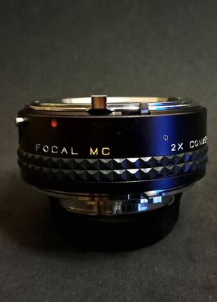 Телеконвертер focal mc 2x converter for minolta md