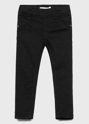 Нові чорні дитячі брюки штани name it останній розмір 86р.