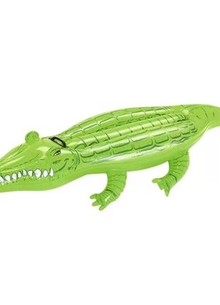 Надувний плотик крокодил