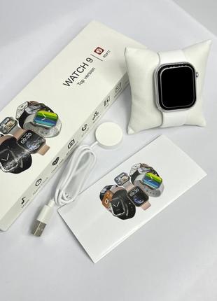 Cмарт-годинник smart apple watch white, білий