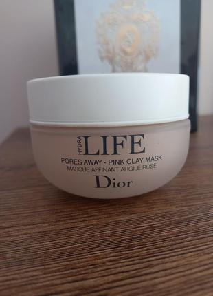 Dior hydra life pores away очищаюча маска для обличчя (50 мл)