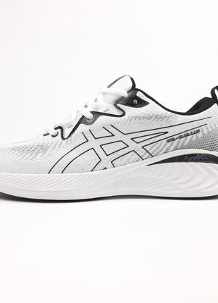 Кросівки чоловічі текстиль asics gel-cumulus 25 асікс весна літо білі