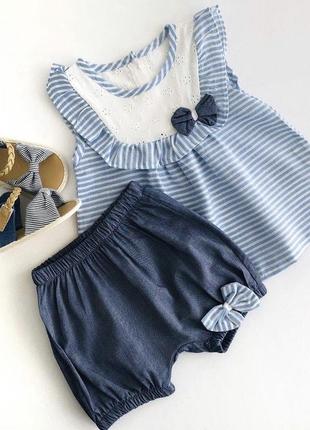 Костюм/комплект/шорты/футболка/шорты/блузка