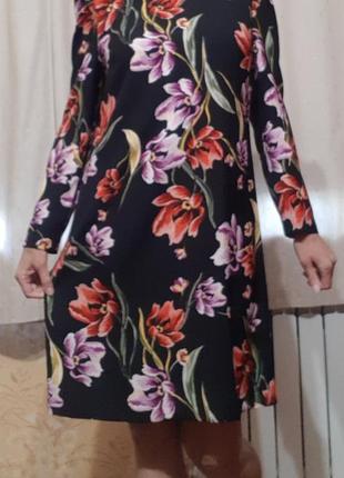 Платье в цветочный привет