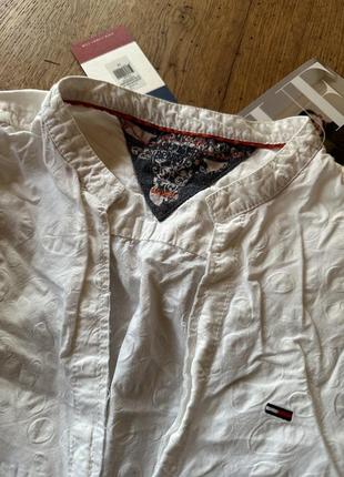Блуза рубашка бежевая Tommy hilfiger оригинал