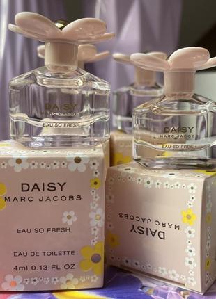 Mini 4ml marc jacobs  daisy eau so fresh (оригінал)