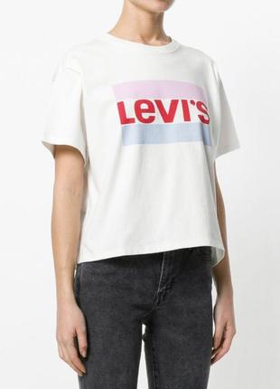 Оригінальна бавовняна футболка levi's