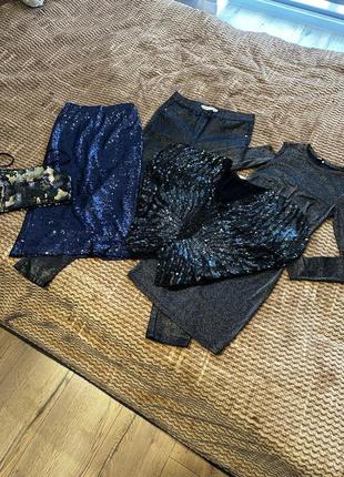 5 вещей сияющий гардероб юбка топ кофта брюки платье
