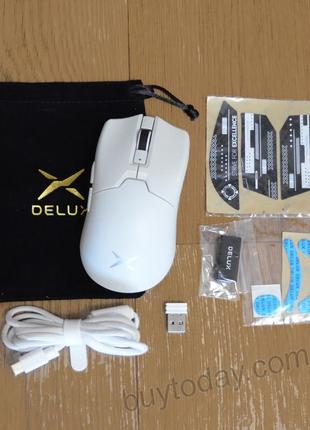 Мышь delux m800 ultra lightweight paw3395