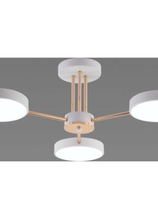 Люстра светодиодная sirius акриловая reims 54w b x13242/3 wt+fgd