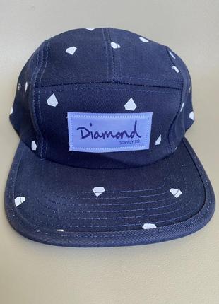 Кепка, пятипанелька diamond supply co. skateboarding