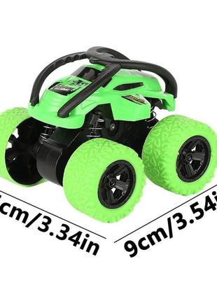 Іграшка diy toys машинка трюкова інерційна з приводом перевертень позашляховик, 4х4