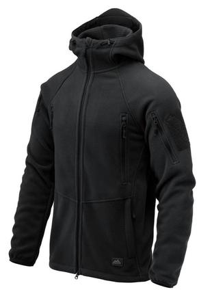 Флисовая куртка helikon - tex patriot mk2 black  xs