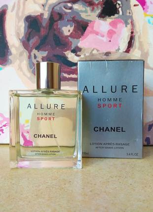 Chanel allure home sport лосьон после бритья 100 мл.