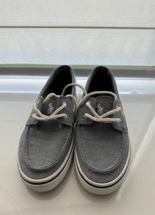 Обувь для мальчика кеды мокасины polo assn оригинал