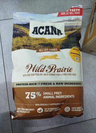 Сухий корм для кошенят та котів acana wild new prairie cat (акана прерія кет) - 4.5 кг