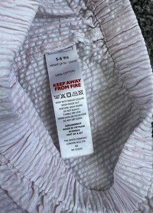 Хлопковые шорты на девочку 3