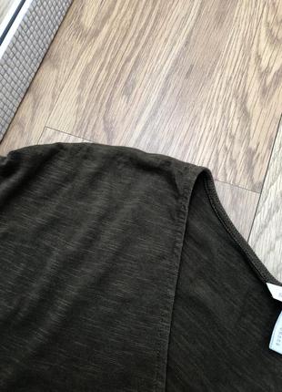 Платье h&amp;m хаки мини
