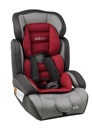 Автокрісло joy 9-36 кг grey/red (47900)1 фото